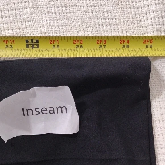 EUC Gap Maternity Modern Boot Black Dress Pants size 6L Stretch - Picture 10 of 14